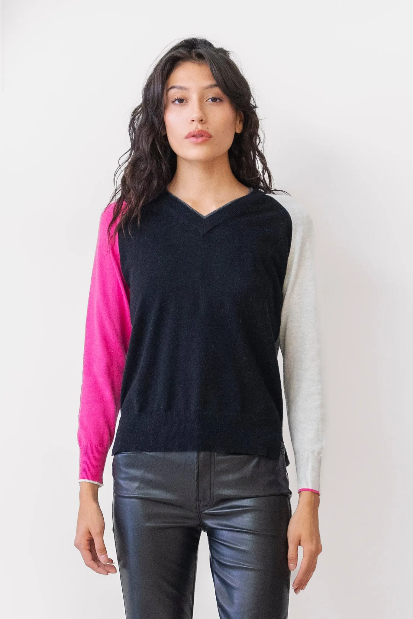 Zaket and Plover Double V Neck